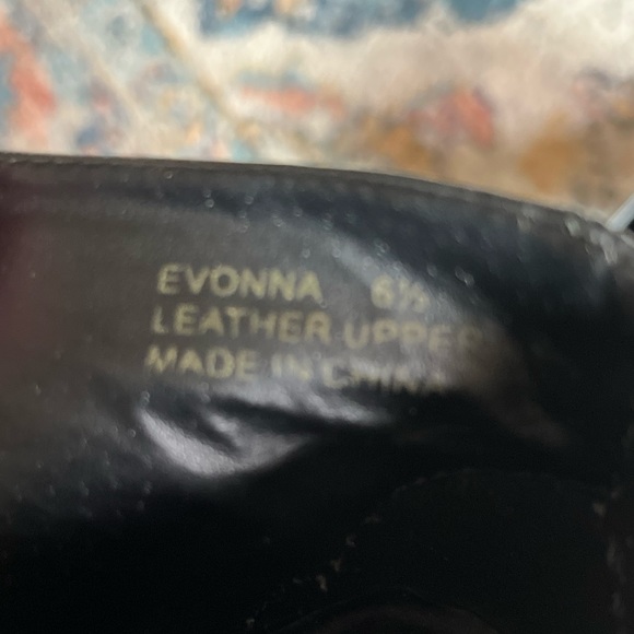 KELSI DAGGER EVONNA BLACK LACE UP ANKLE BOOTIES, 6.5M - Picture 7 of 8